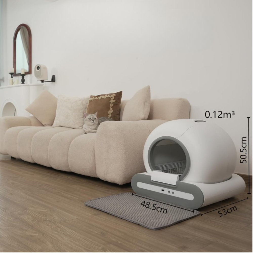 Litière Automatique Ronrona™ – Autonettoyante & Sans Odeur