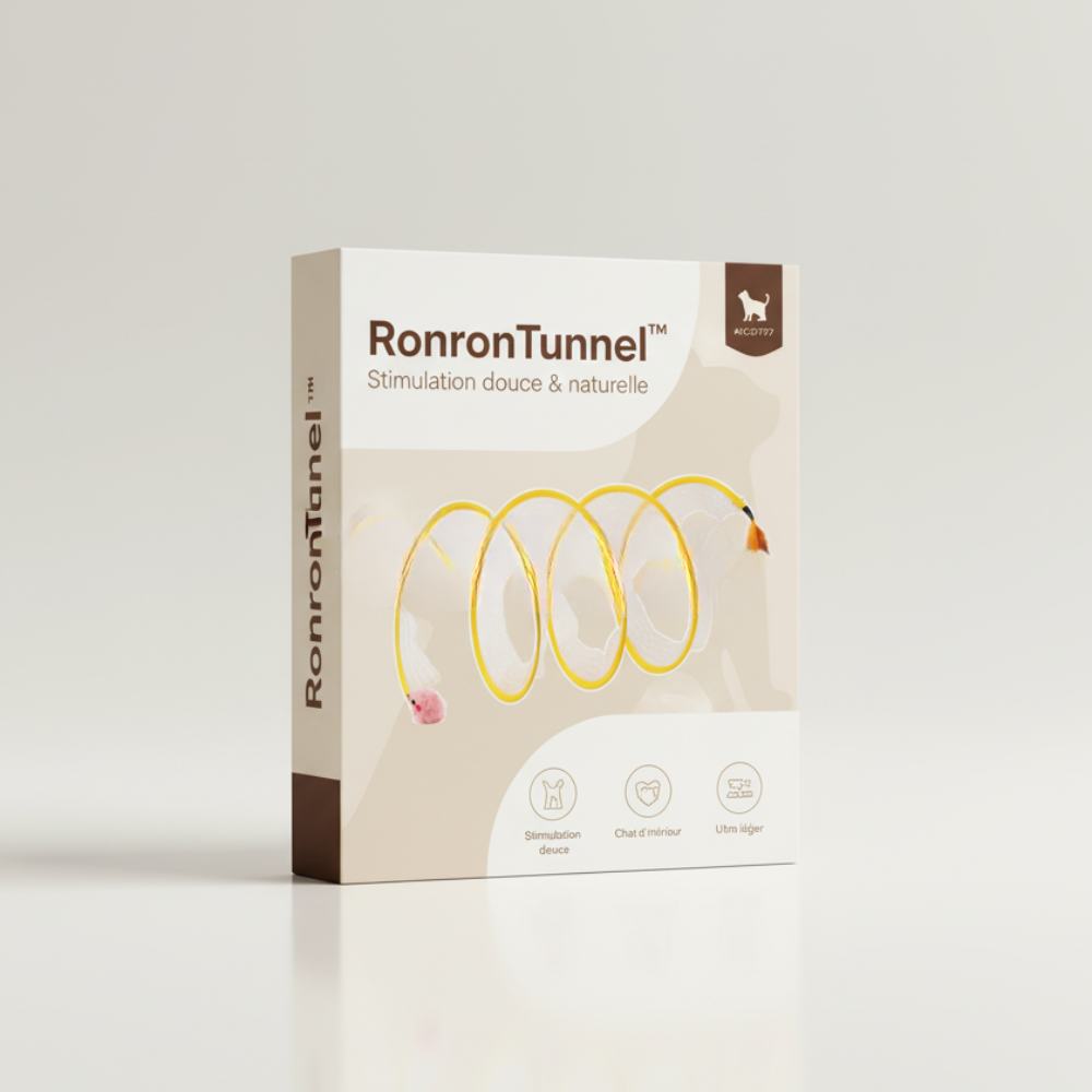 RonronTunnel™ – Jeu doux, maison zen