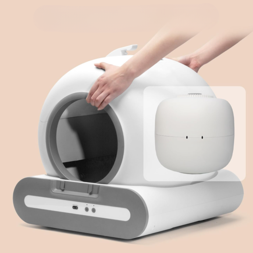 Litière Automatique Ronrona™ – Autonettoyante & Sans Odeur