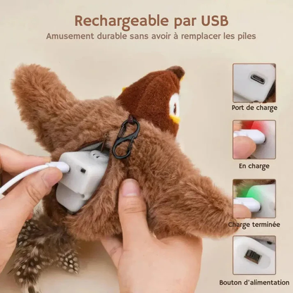 RonronFly™ – Le compagnon qui apaise & occupe votre chat