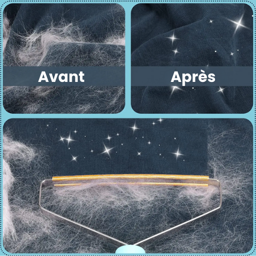 RonronClean™ – Poils retirés sans effort