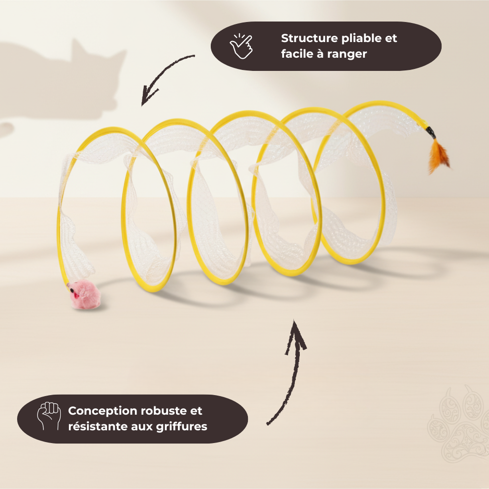 RonronTunnel™ – Jeu doux, maison zen