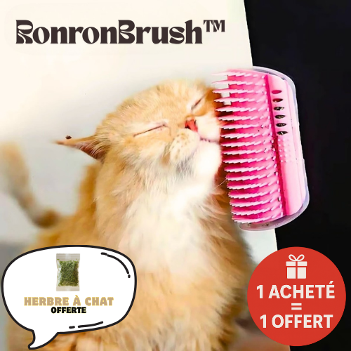 RonronBrush™ – Moins de poils, plus de douceur
