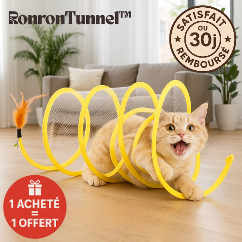 RonronTunnel™ – Jeu doux, maison zen