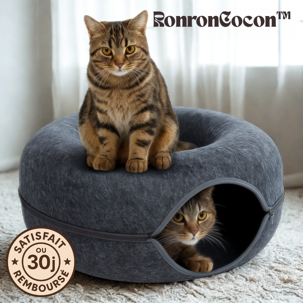 RonronCocon™ — Nid apaisant anti-stress pour chats