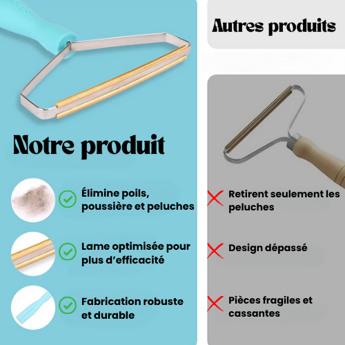 RonronClean™ – Poils retirés sans effort