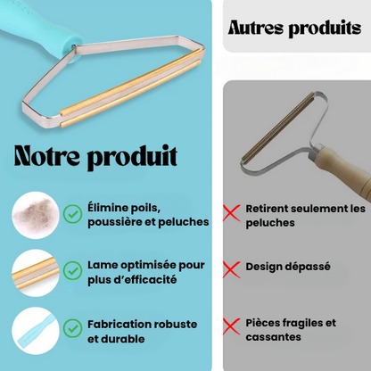 RonronClean™ – Poils retirés sans effort